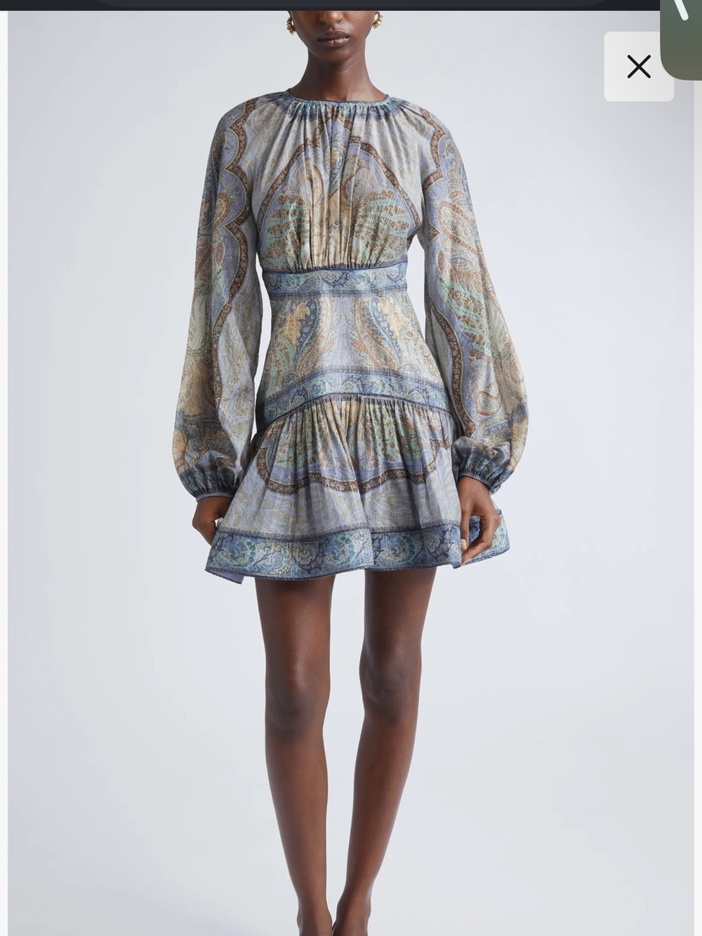 ZIMMERMANN
Wanderlust mini dress size 0 new with tags